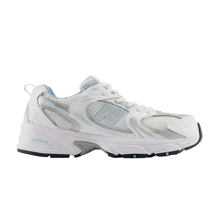 

Кроссовки New Balance 530 Big Kid White Chrome Blue, белый