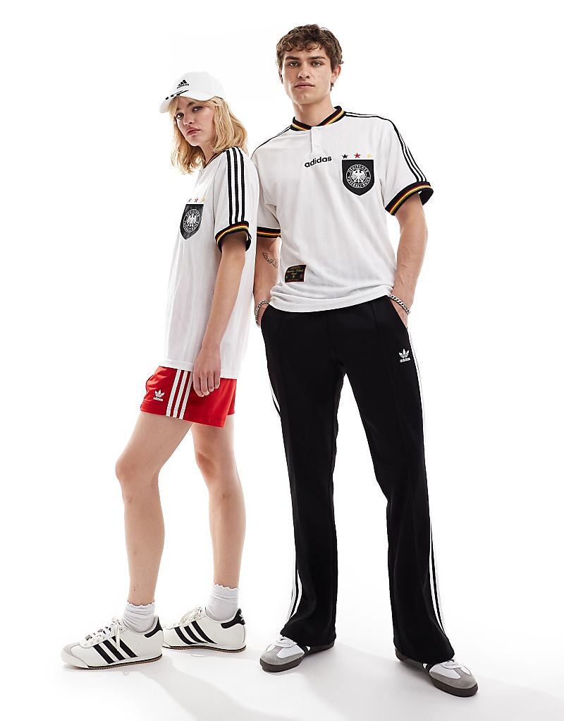 

Белая футболка adidas Originals – Germany 1996 –домашней игры s