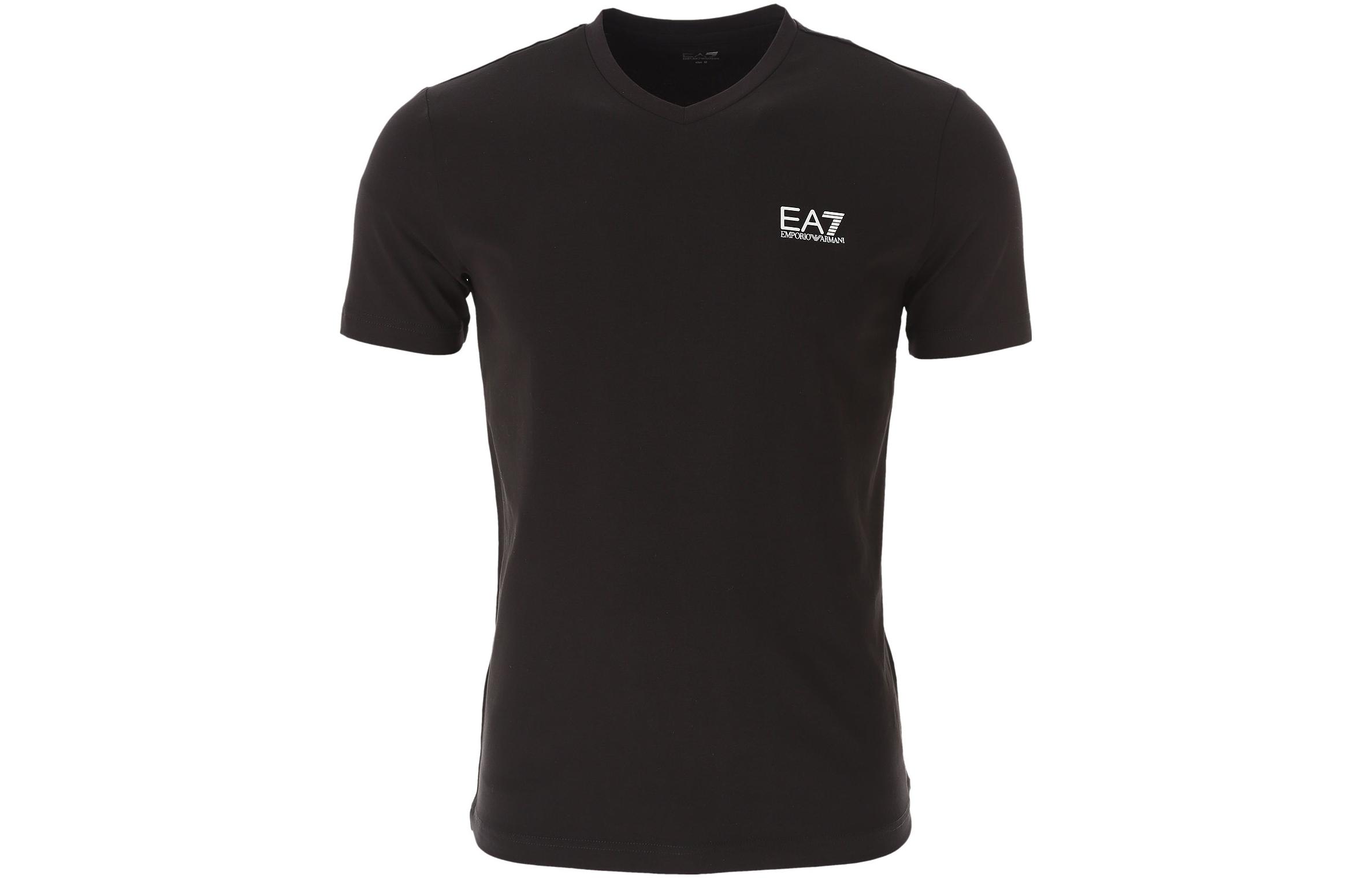 

EMPORIO ARMANI Футболка EA7 SS23 мужская черная