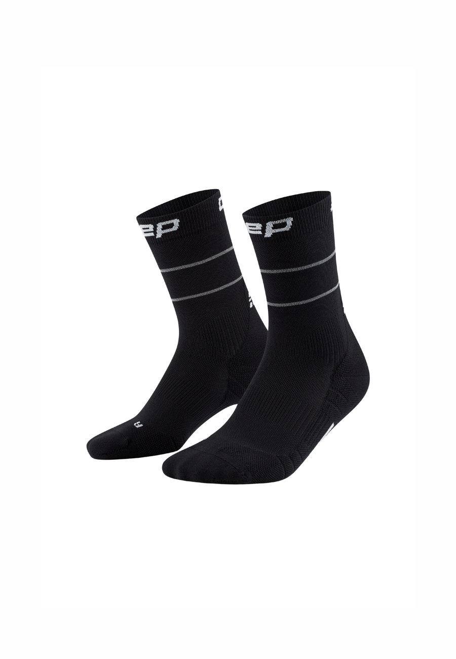 

Носки CEP PRO RUN COMPRESSION REFLECTIVE MID CUT, Black