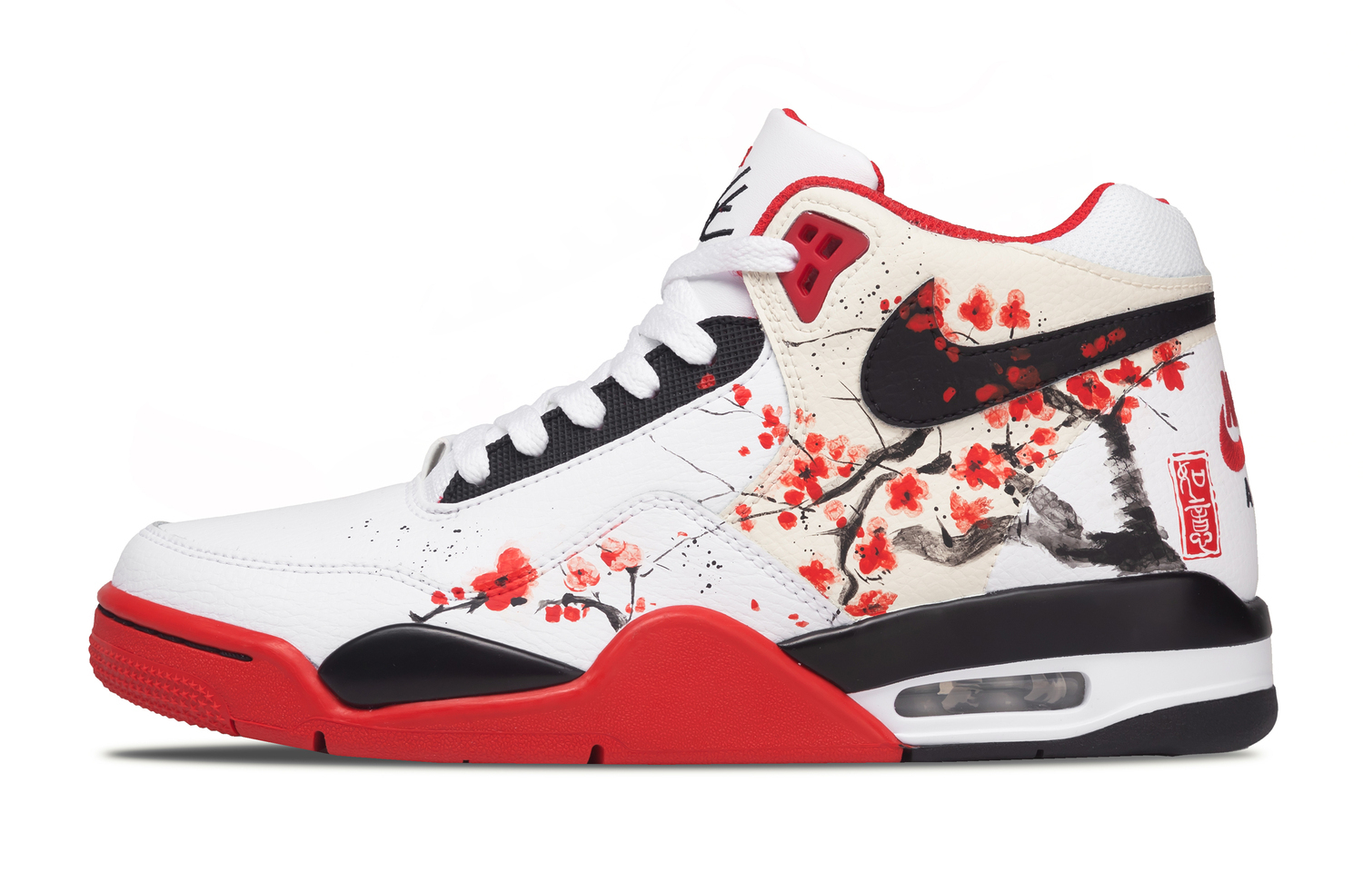 

Кроссовки Flight Legacy Flight Legacy с амортизацией, противоскользящей подошвой, дышащие, средней высоты, винтажные, баскетбольные, унисекс Nike, ink wash plum