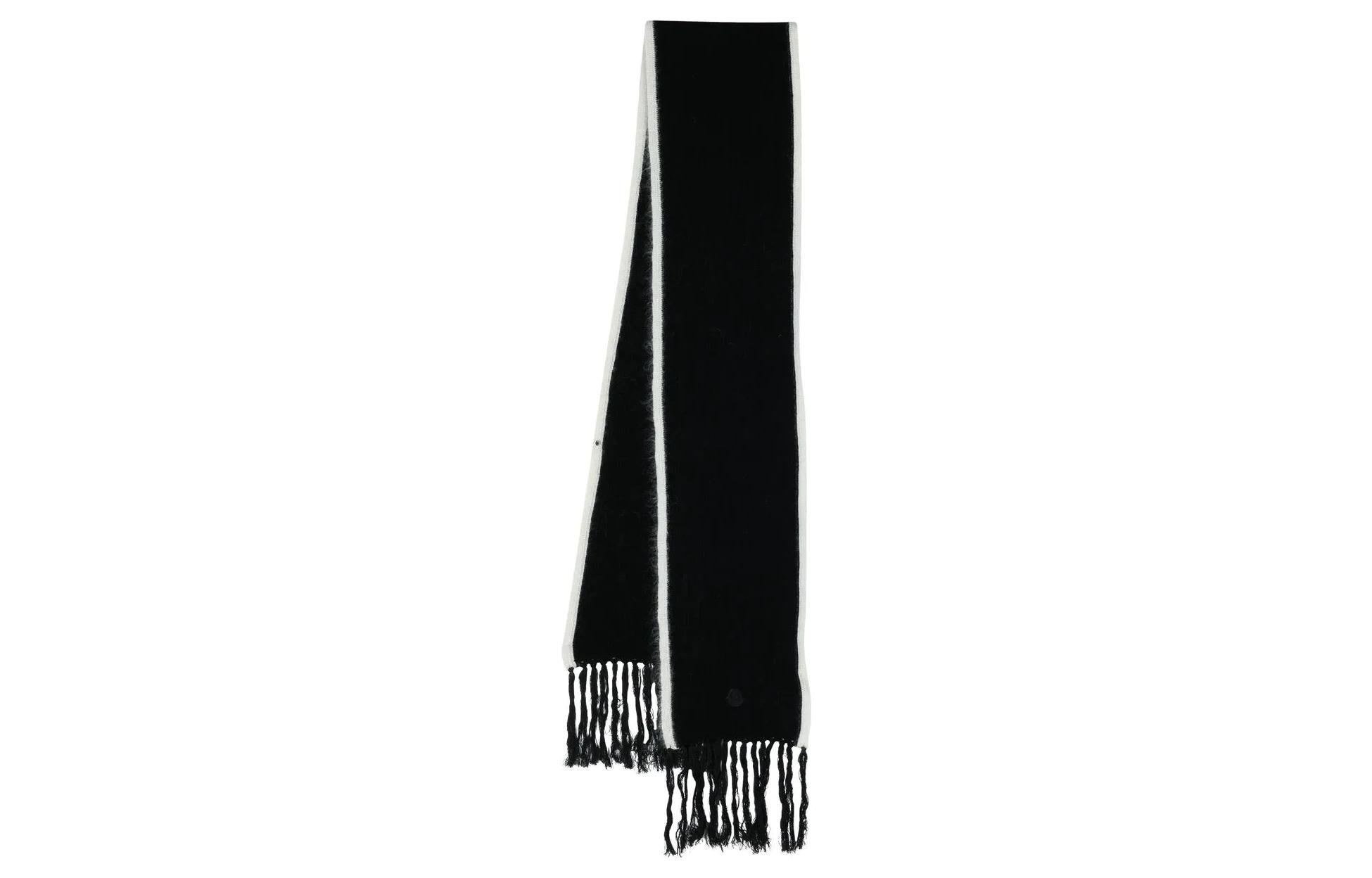 

Moncler Вязаный шарф женский черный, Black