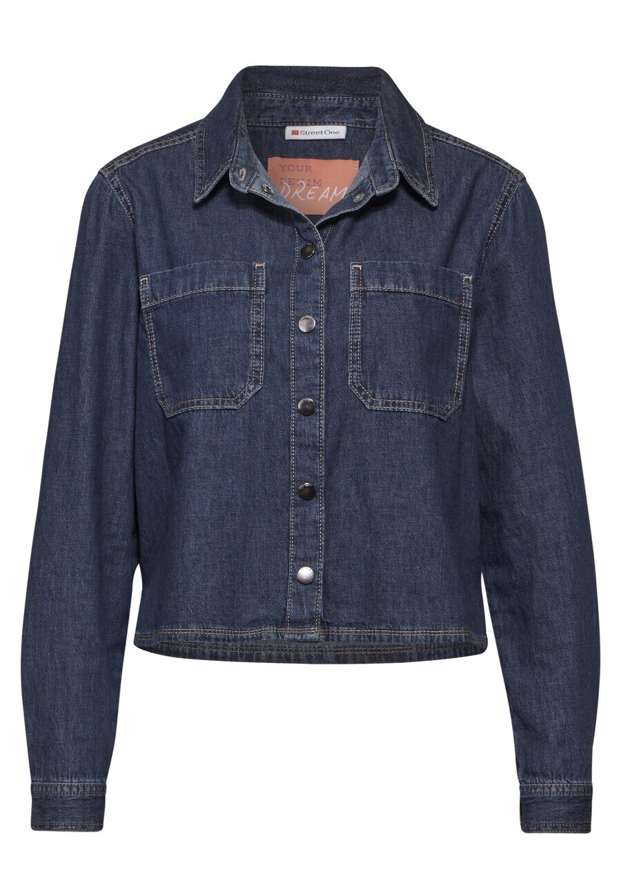 

Блузка STREET ONE Blouse, темно-синий
