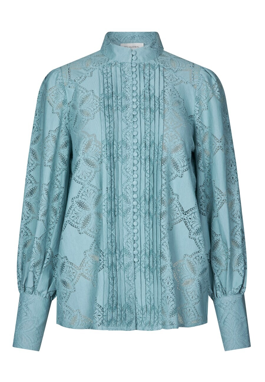 

Блуза Dea Kudibal Blouse Alaima, пастельно-зеленый
