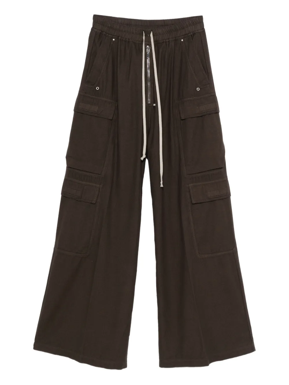 

Шерстяные брюки-карго Rick Owens DRKSHDW, зеленый