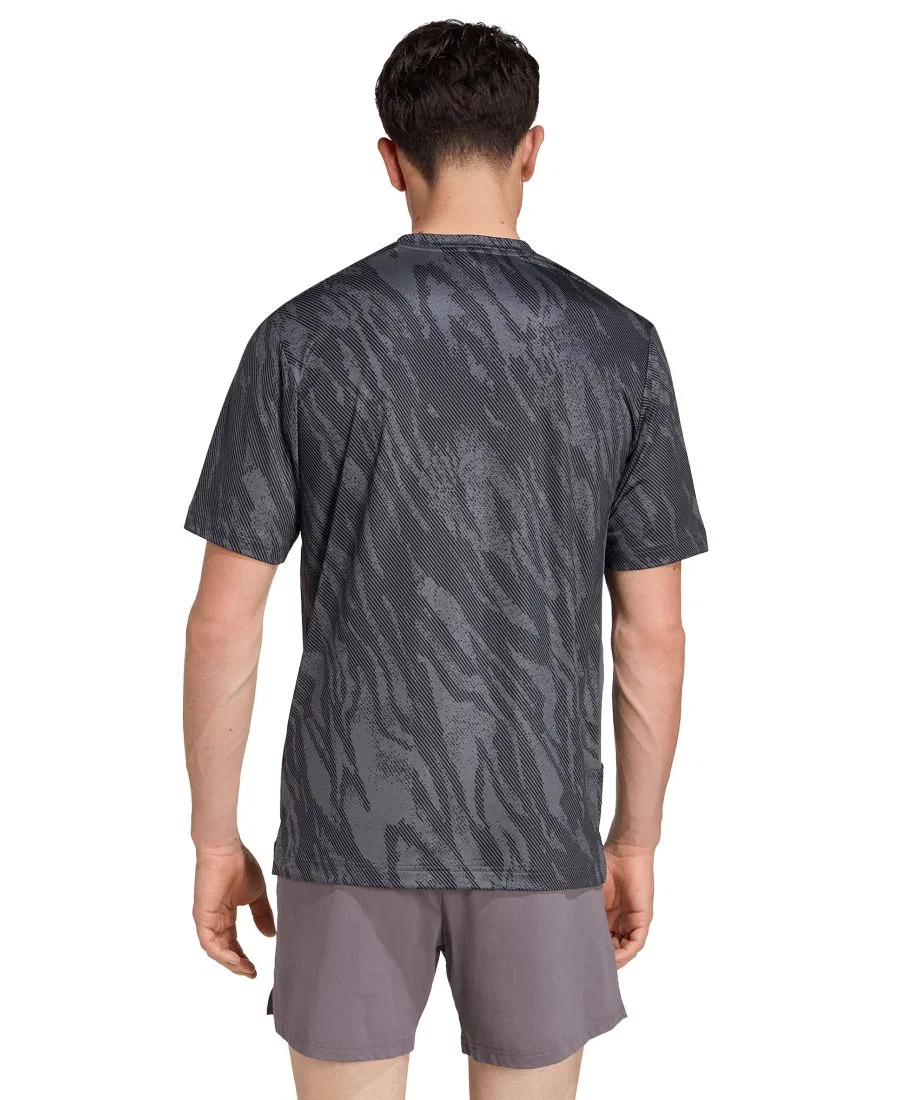 Мужская футболка с коротким рукавом Cool Intensity для тренировок adidas, Gray Six — фото 3