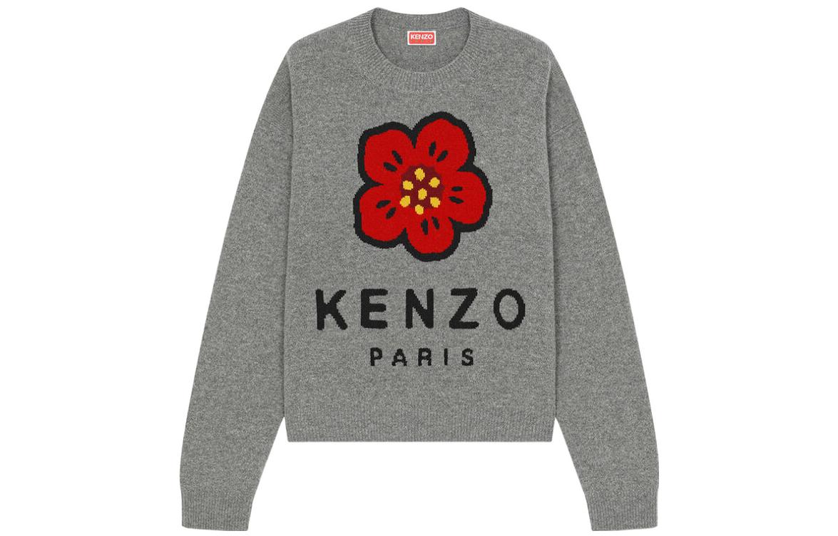 

KENZO Толстовка Nigo FW22 для женщин в темно-сером цвете