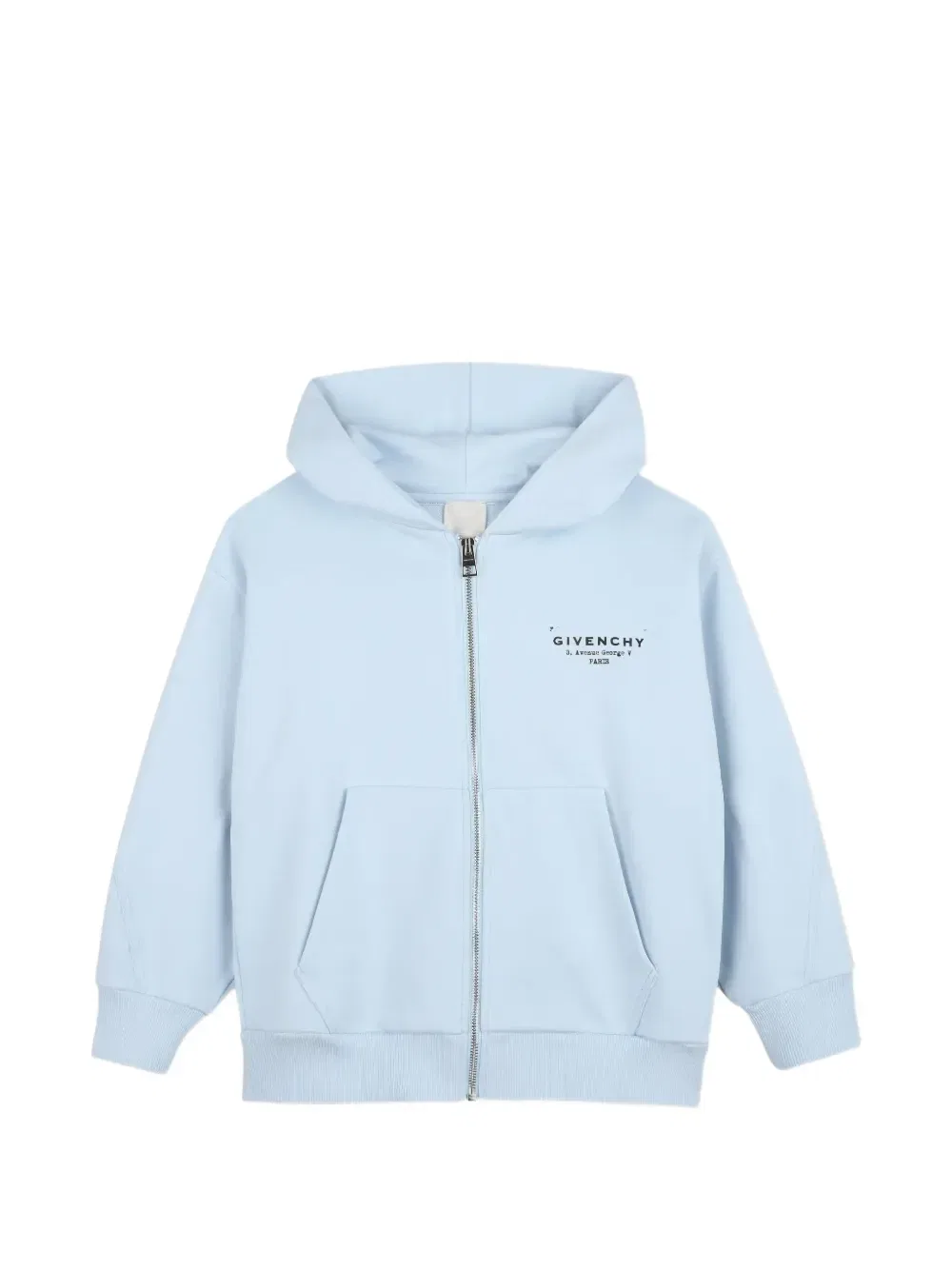 Толстовка на молнии Givenchy Kids, синий