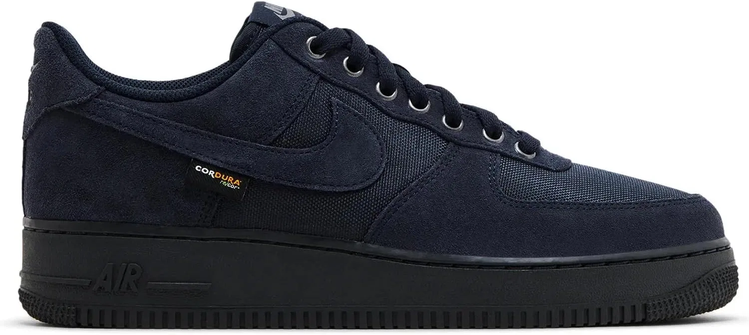 Мужские баскетбольные кроссовки Nike Air Force 1 07, Dark Obsidian Dark Obsidian Black