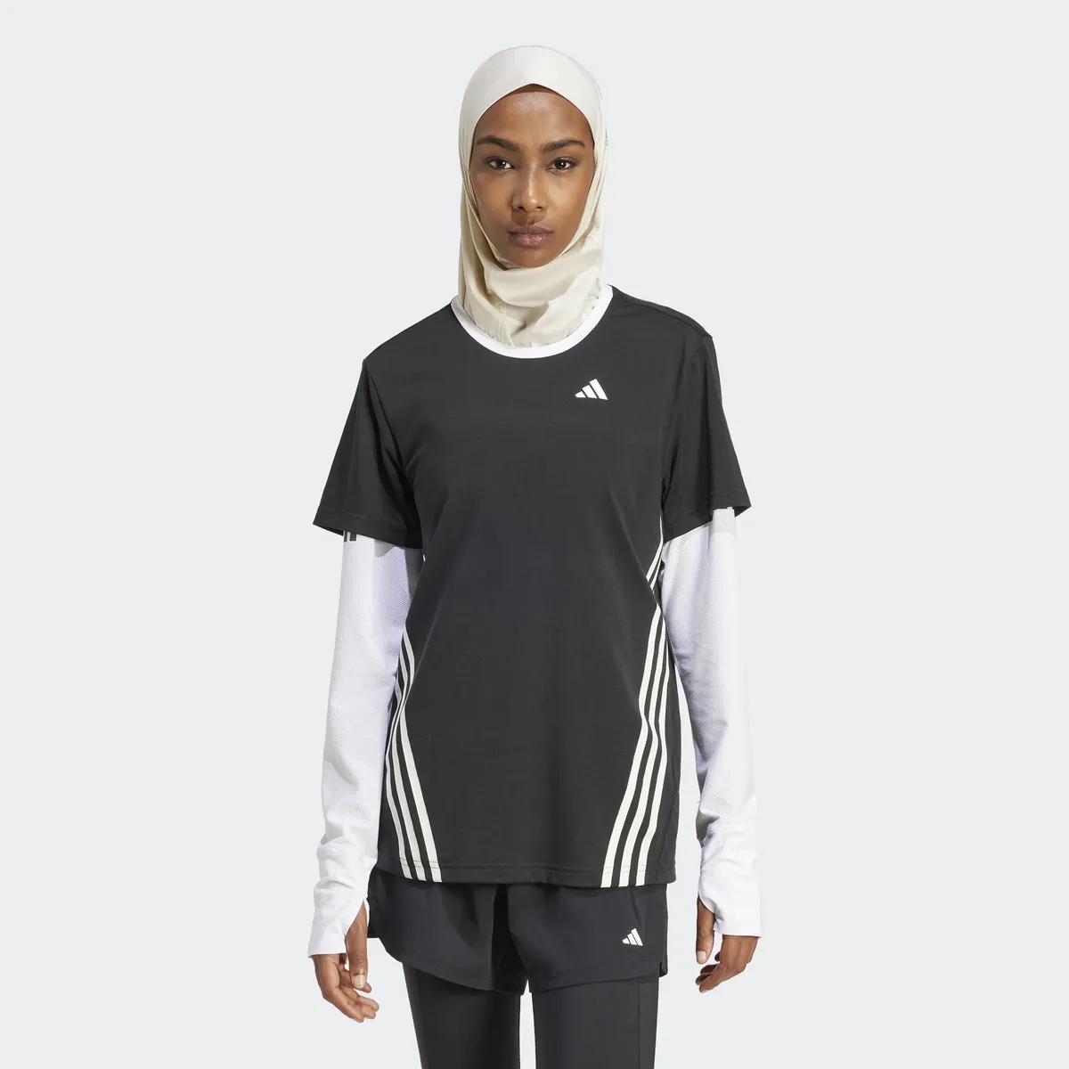 

Футболка adidas Performance "ICONS 3S TEE", черный