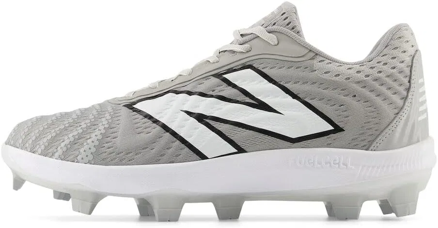 Мужские бейсбольные кроссовки New Balance FuelCell 4040 V7 с формованной подошвой, Raincloud Optic White