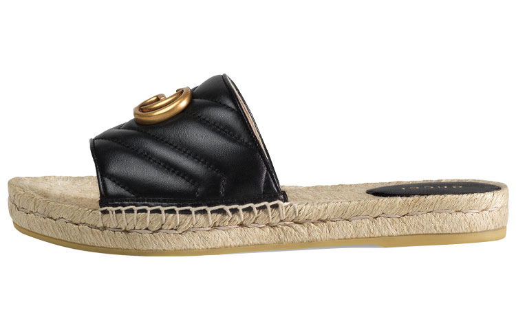 

Сандалии GUCCI Slide Slippers Women's Black