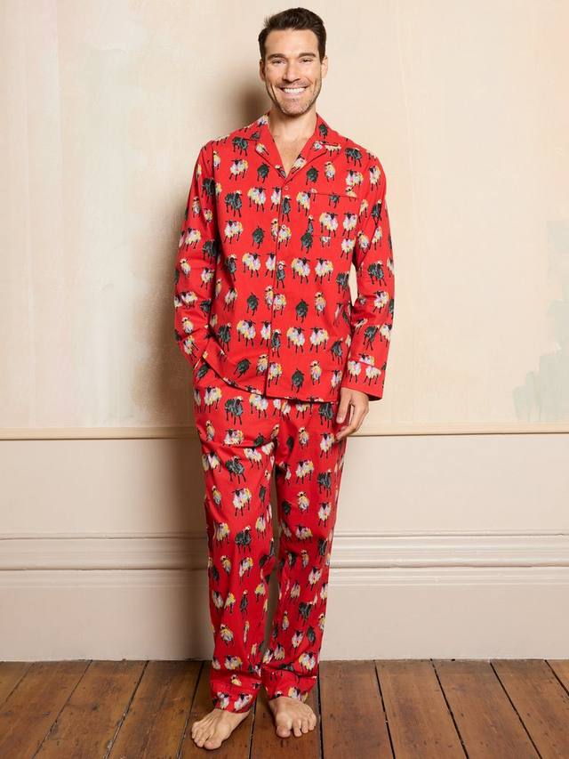 

Пижамный комплект Sheep Family Their Nibs, Red