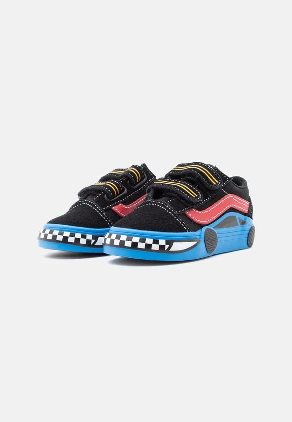 Кроссовки в стиле «олдскул» Vans, Black/Blue — фото 2