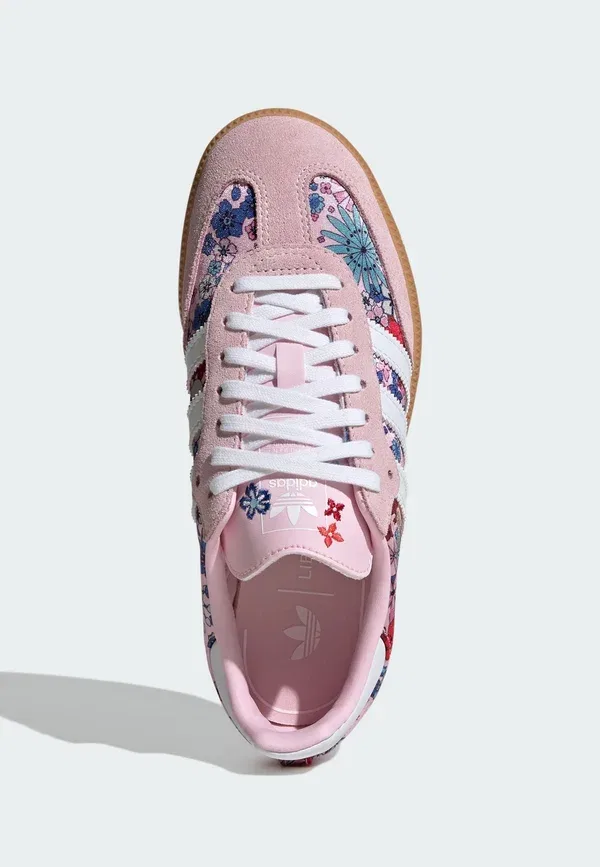 Кроссовки Adidas Originals Liberty London, цвет прозрачно-розовый облачно-белый с жвачкой — фото 2