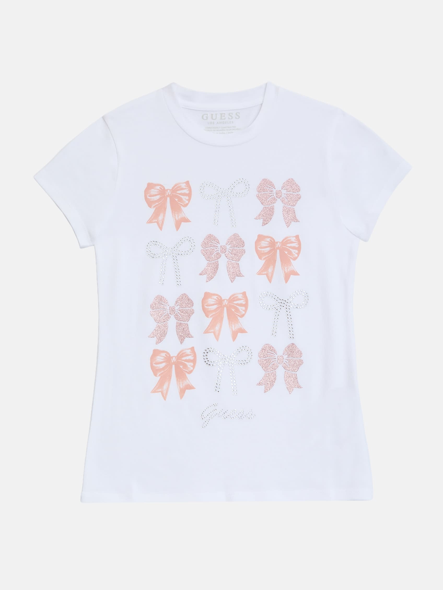 

Футболка-бантик Bama Crewneck (7-14) Guess Factory, Pure White, Белый, Футболка-бантик Bama Crewneck (7-14) Guess Factory, Pure White