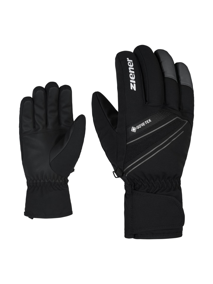 

Ziener Черные перчатки Gunar-Z GTX Glove