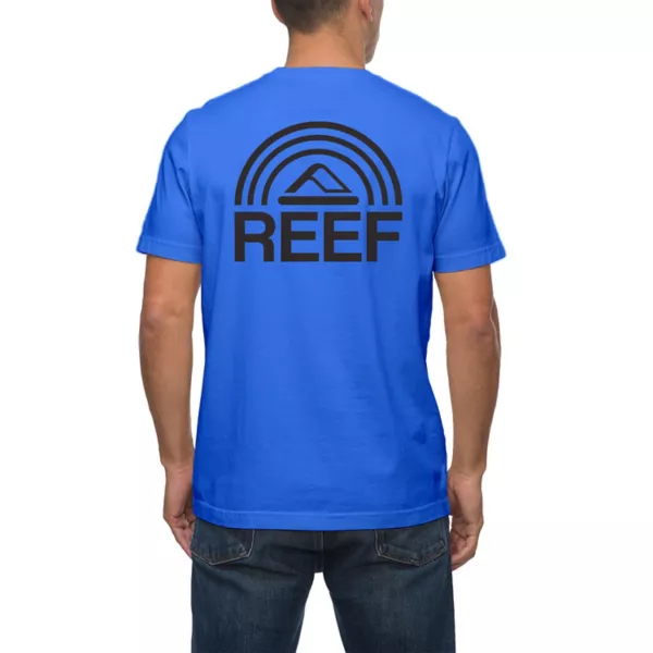 

Мужская футболка с принтом Элиаса Reef, цвет vivid blue