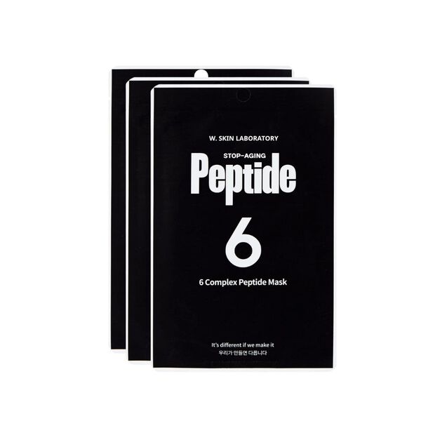 

Антивозрастная тканевая маска с пептидами, 3 шт. W. Skin Laboratory Peptide line