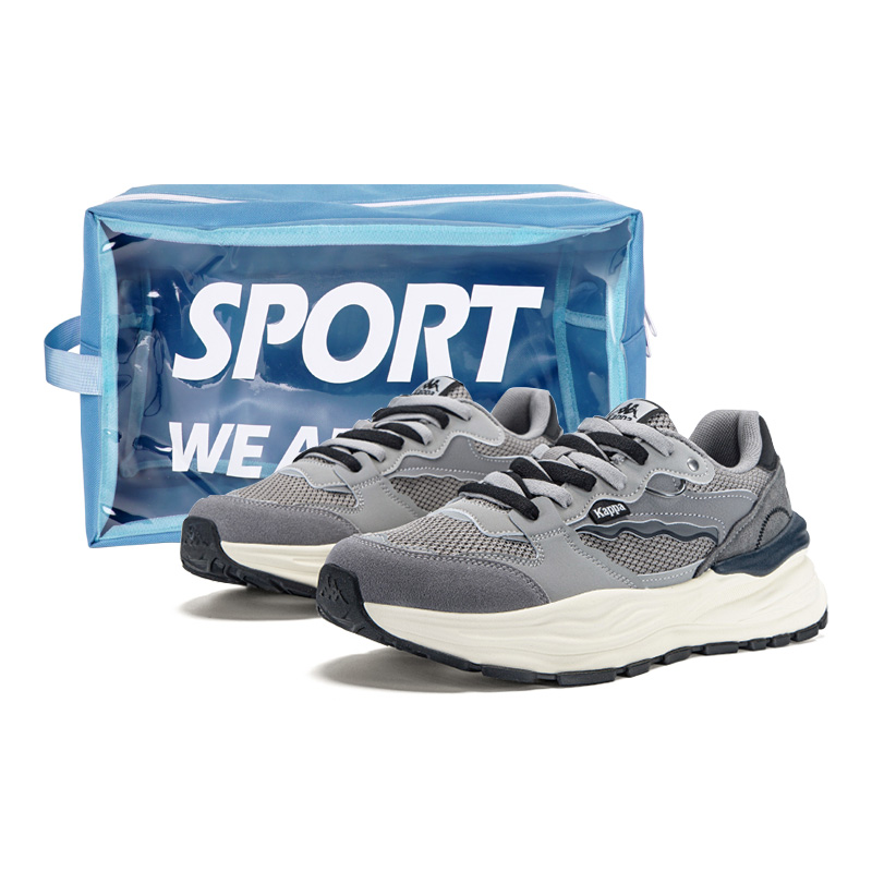 

Kappa Износостойкие противоскользящие низкие массивные кроссовки мужские акулий серый/спокойный серый/премиум серый, цвет Shark Gray/Tranquil Gray/Premium Gray (Travel Clothing Sets)