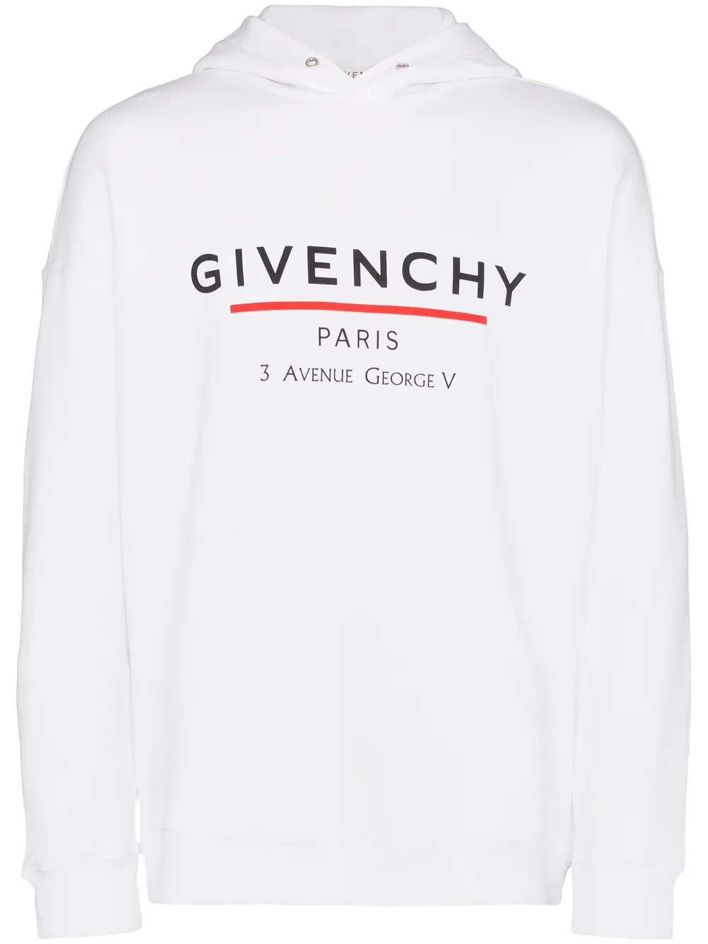 

Худи с логотипом Givenchy, белый