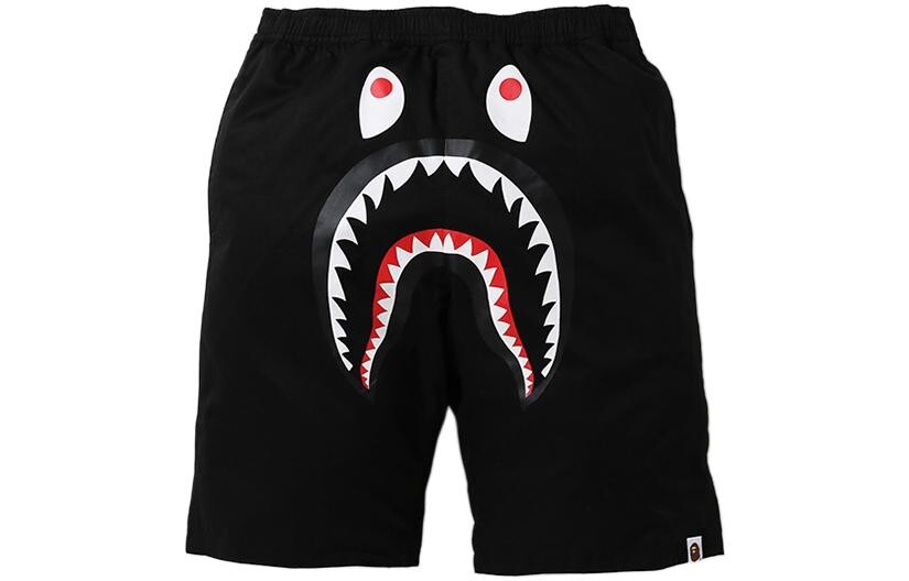 

Повседневные шорты мужские черные A Bathing Ape, черный