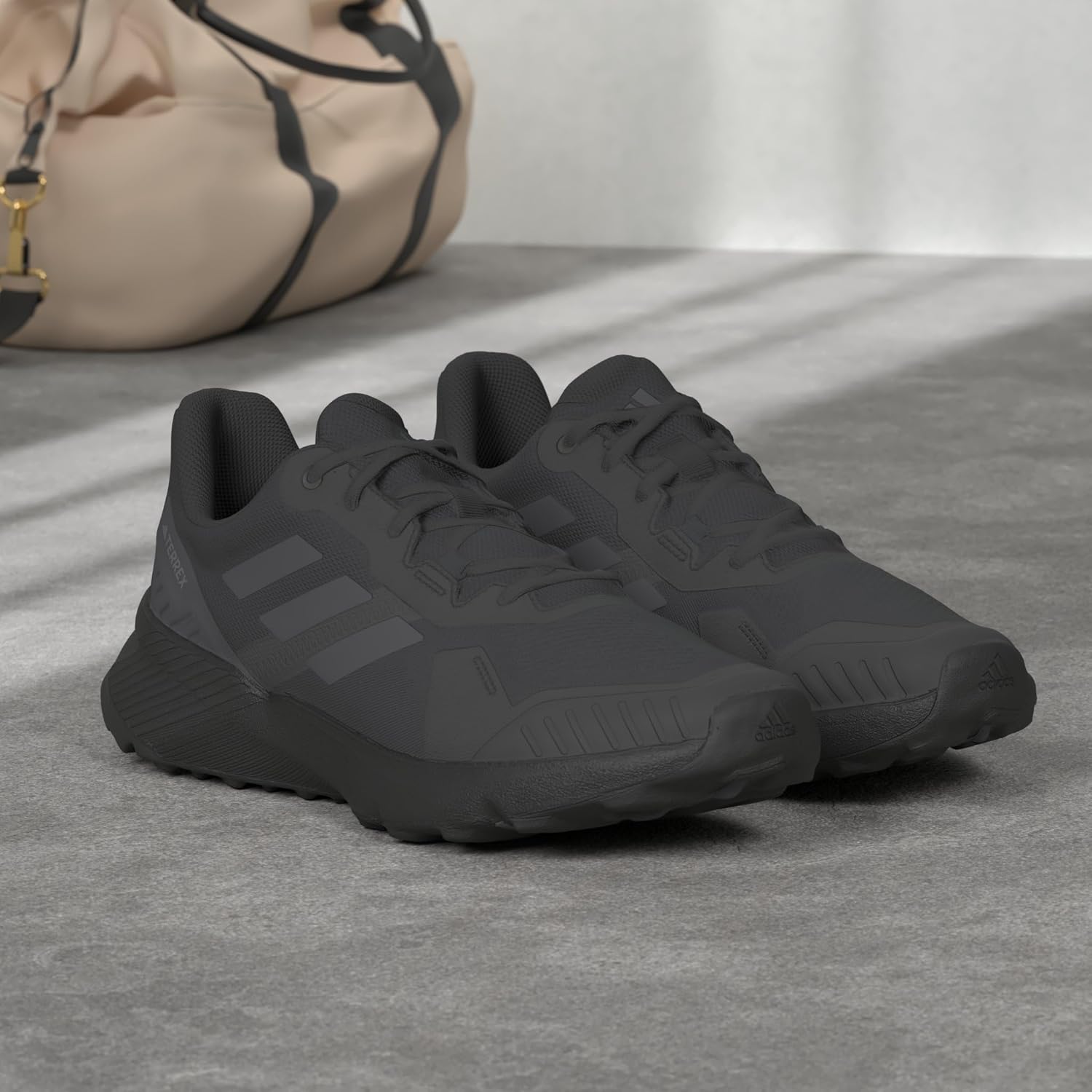 Кроссовки Adidas Web Boost W, черный/серый/угольный — фото 2