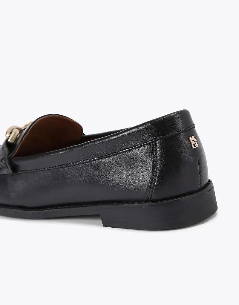 Туфли KG Kurt Geiger Miller на плоской подошве из черной кожи — фото 4