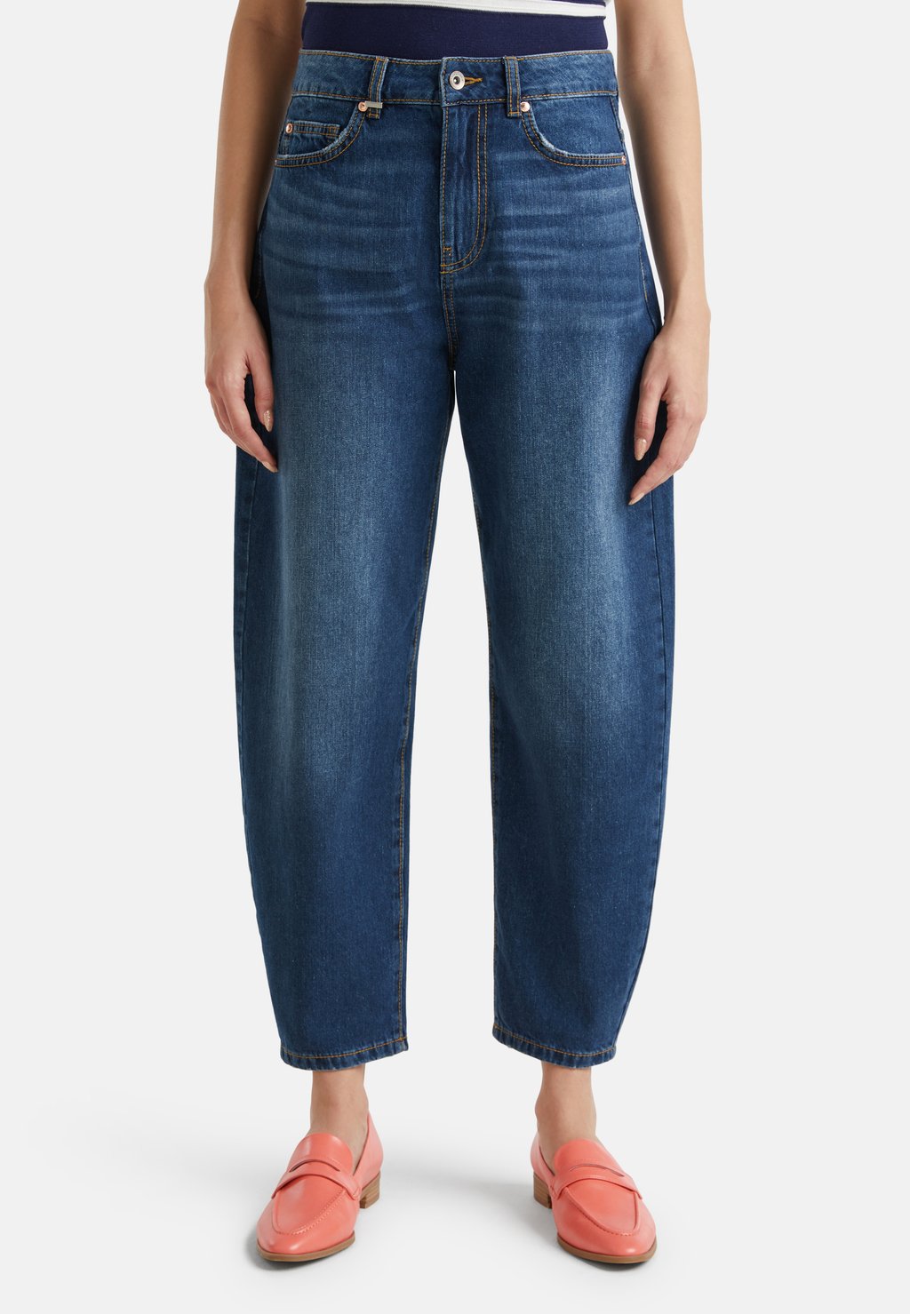 

Джинсы Bootcut BALLOON FIT United Colors of Benetton, синий