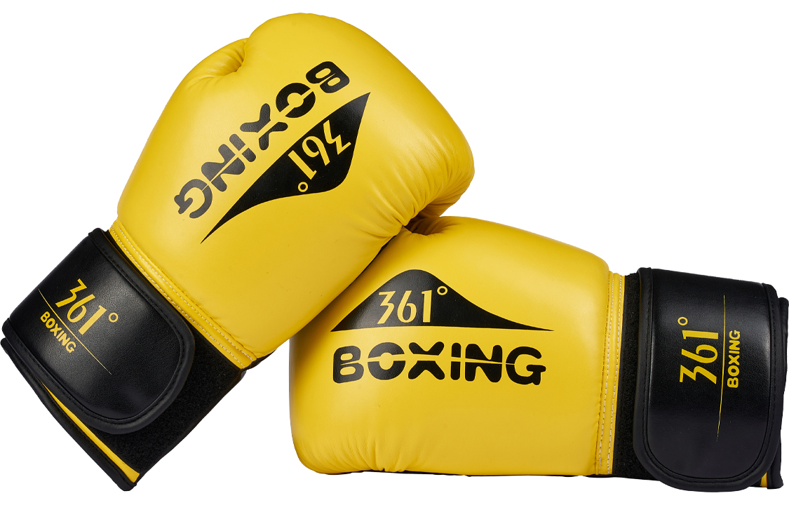 

Боксерские перчатки 361°, желтый черный