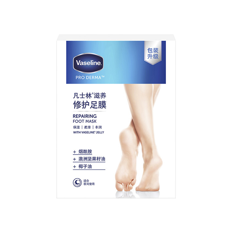 

Питательный восстанавливающий крем для стоп Vaseline, foot cream 24ml x 3 pairs/box