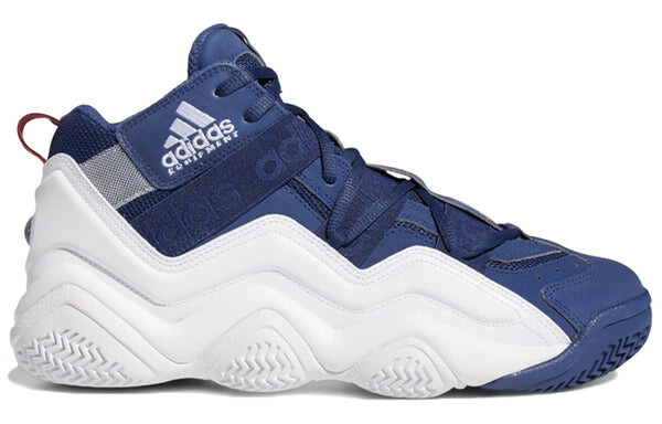 Кроссовки топ 10 2000 Adidas, синий — фото 2