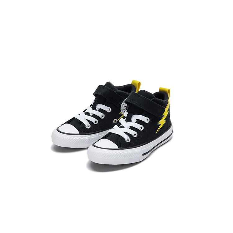 Chuck Taylor All Star EasyOn Mid PS «Malden Street - Electric Bolt» Converse, черный — фото 3