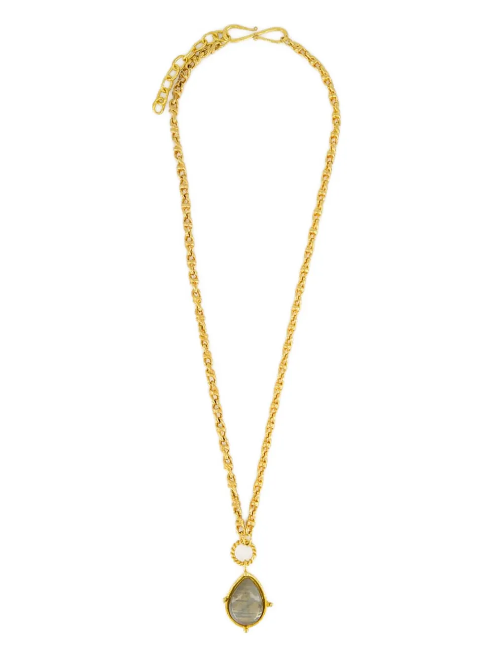 

Ожерелье с кулоном из лабрадорита Sylvia Toledano, золотистый