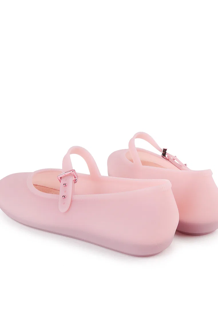 Туфли балетки, мягкие, Inf Mini Melissa, розовый — фото 3