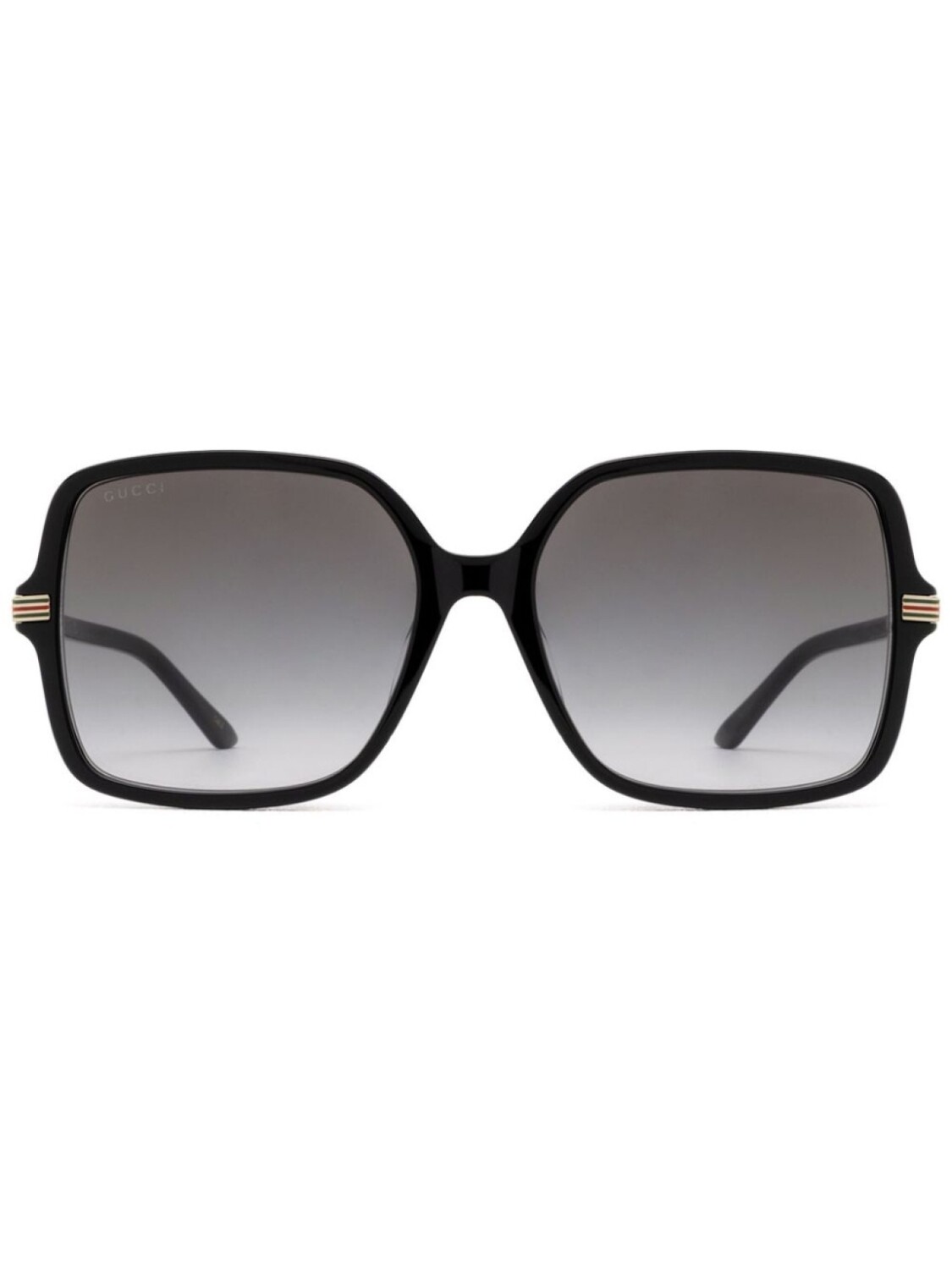 

Gucci Eyewear солнцезащитные очки в квадратной оправе, черный