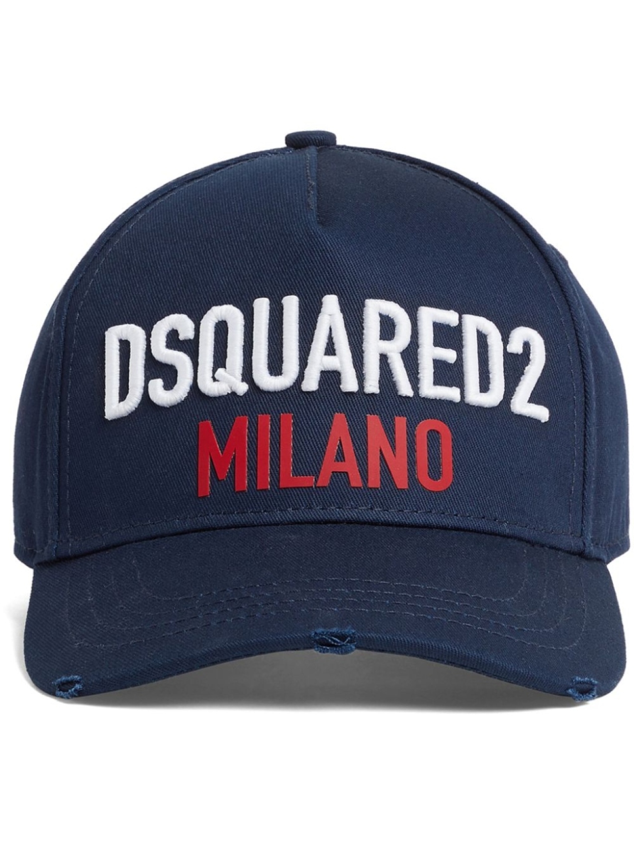 

DSQUARED2 бейсболка с вышитым логотипом, синий