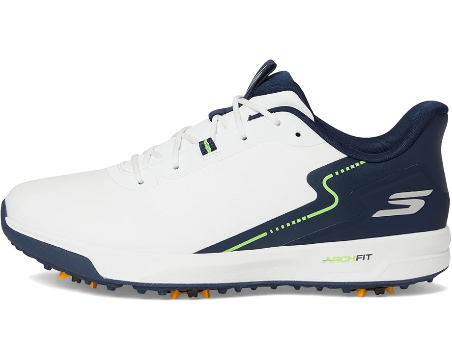 Кроссовки Skechers GO GOLF Elite Vortex Rival ArchFit Golf Shoe, цвет White/Navy — фото 4