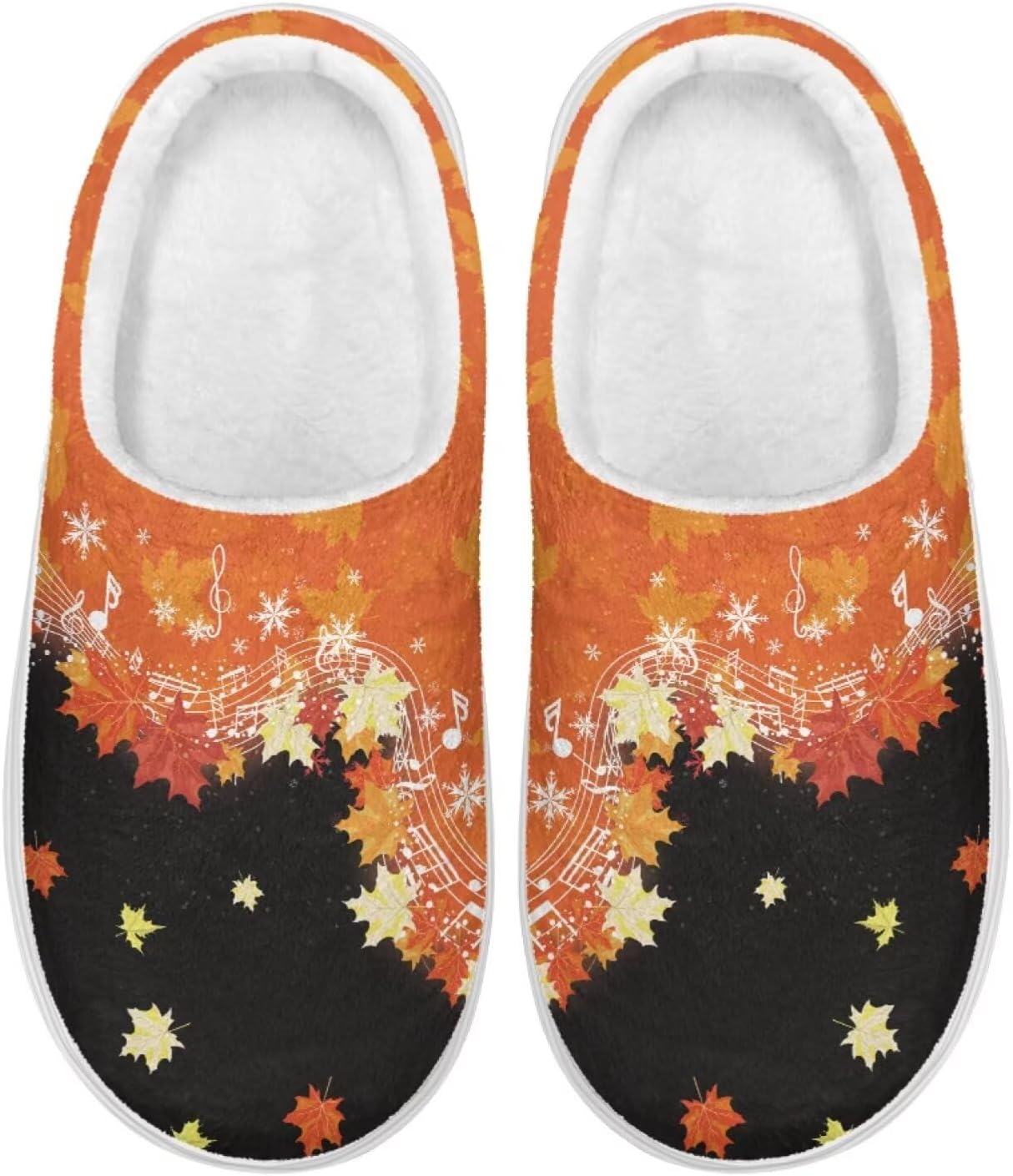 

Домашние тапочки из пенной мемори-пены Pynewomyt для женщин и мужчин, осенние тапочки для дома и отеля, с закрытым носком, для спальни, для использования в помещении, оранжевый