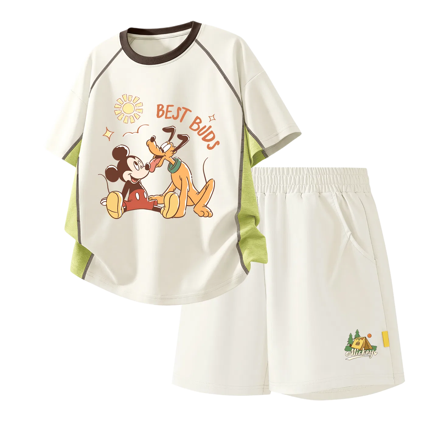 Детский спортивный костюм Casual Sportswear 2 Piece Set Disney, D Label K Purple+D Label K_Bottom Right Mulberry Purple — фото 3