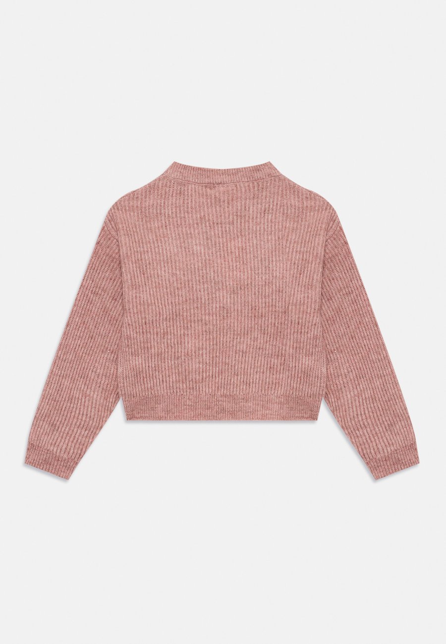 Джемпер Name it NKFHOLLY LONG SLEEVE BOXY SHORT, Deauville Mauve/Mauve — фото 2