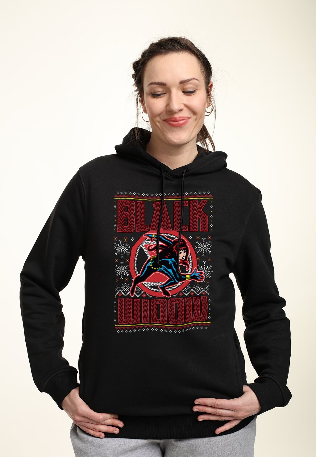 

Толстовка с капюшоном AVENGERS CLASSIC BLACK WIDOW Marvel, черный