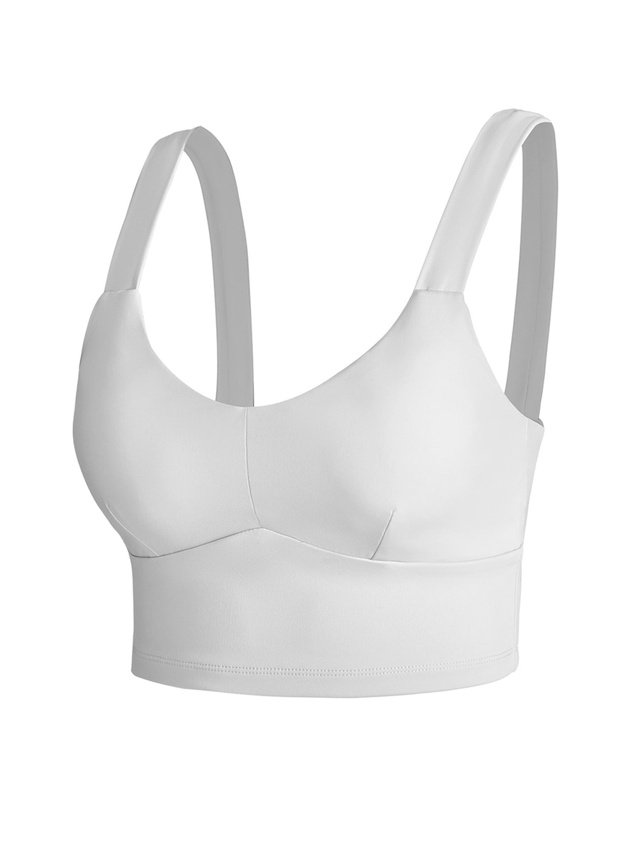 

Спортивный бюстгальтер-бралетт YEAZ Real Babe, белый