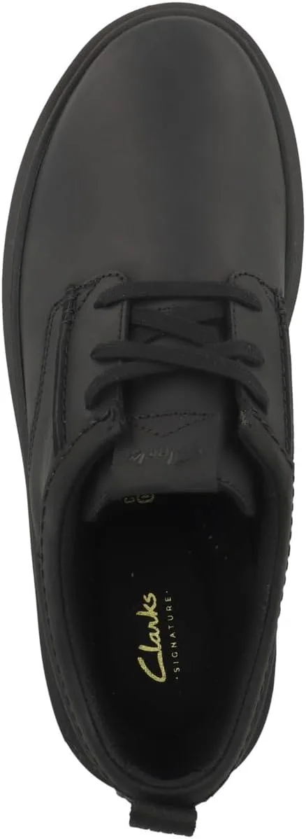 Мужские ботинки Clarks Polden с шнуровкой, черный — фото 2