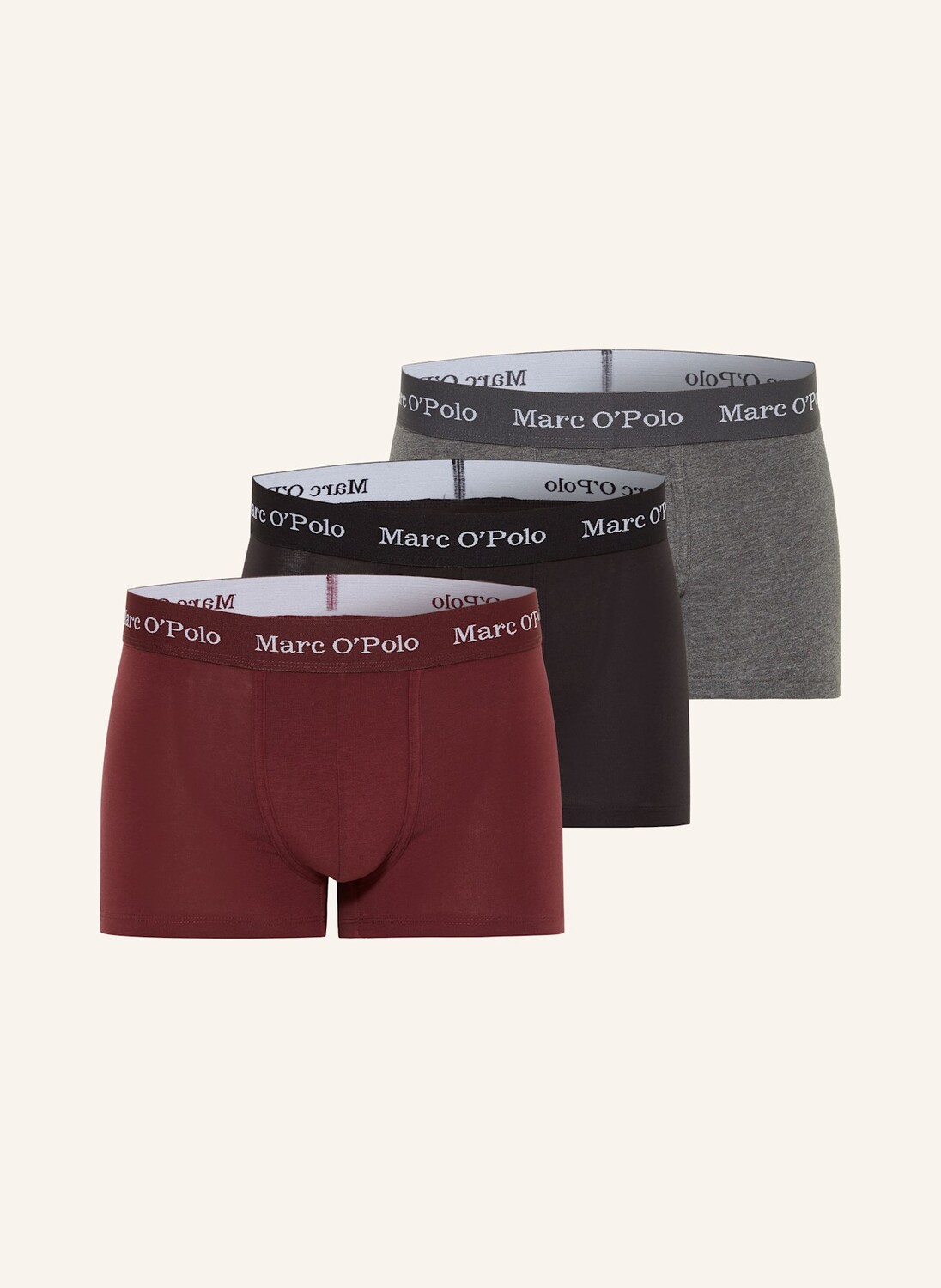 

3 пары боксеров Marc O'Polo, черный