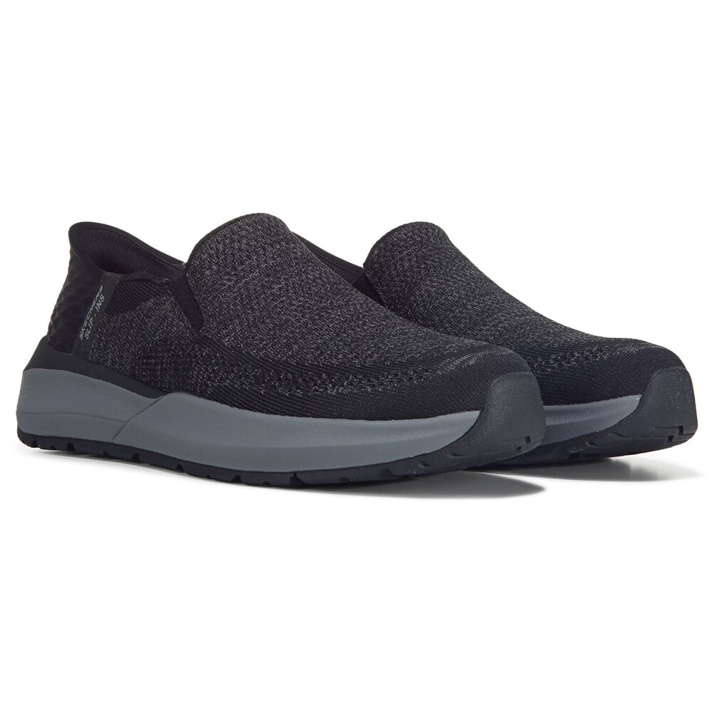 

Мужские слипоны Rovelo Wide Slip On Sneaker Skechers, черный