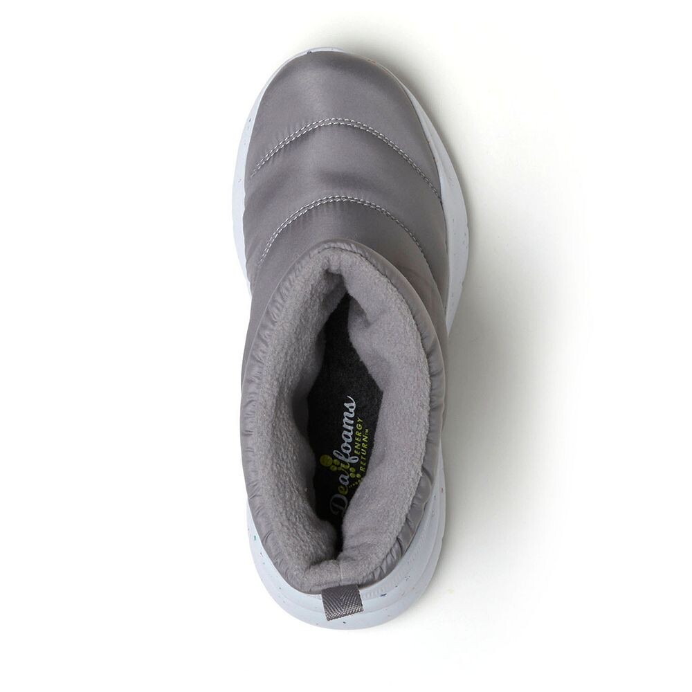 Женские ботильоны Dearfoams Texoma с пышной подошвой, цвет Medium Gray — фото 4