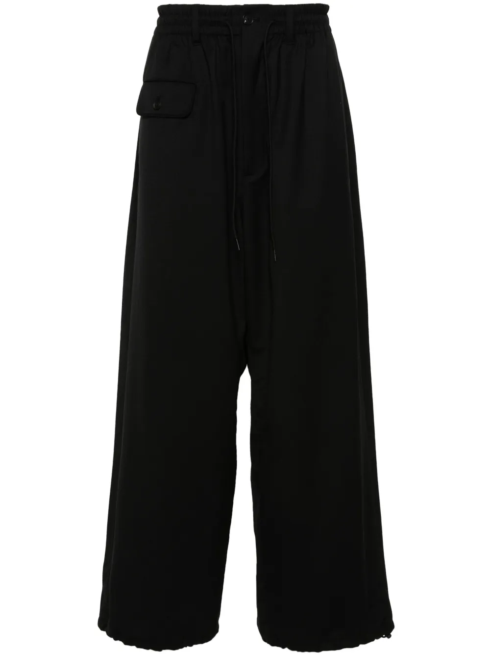 

Брюки широкого кроя Y-3, черный