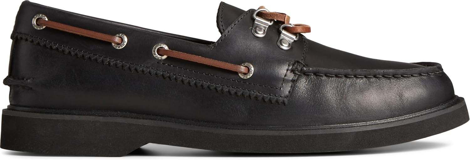Мужские аутентичные оригинальные ботинки Sperry с двойной подошвой для горных походов, черный — фото 3