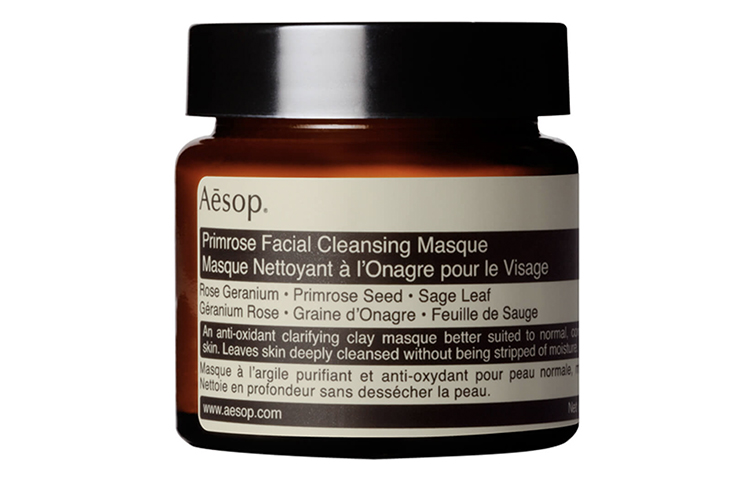 

AESOP YISUO Primrose очищающая маска для лица увлажняющая, отшелушивающая, очищающая 60мл/120мл